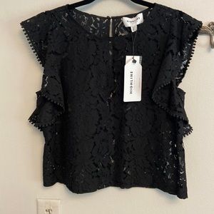 Top black lace NEW